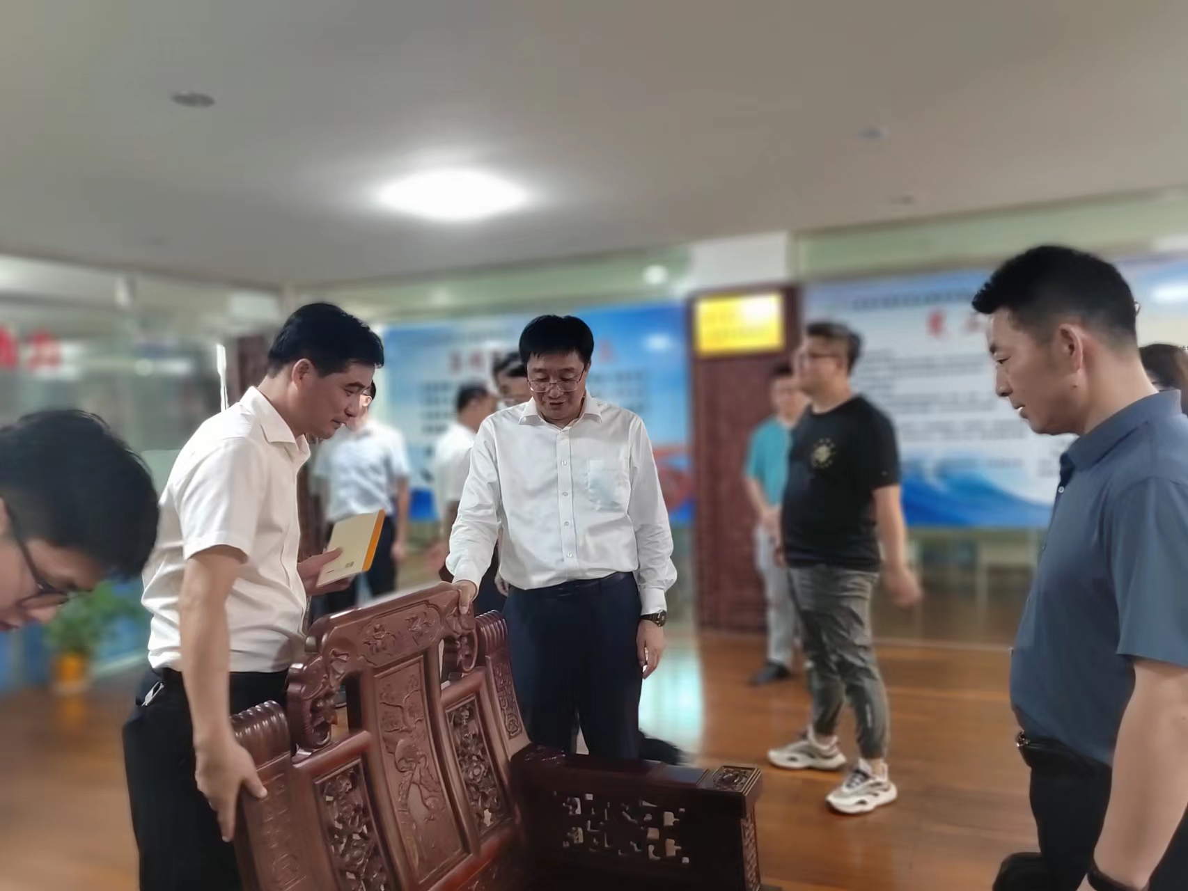 撫州市委副書記、市長(zhǎng)高世文來我公司視察指導(dǎo)工作